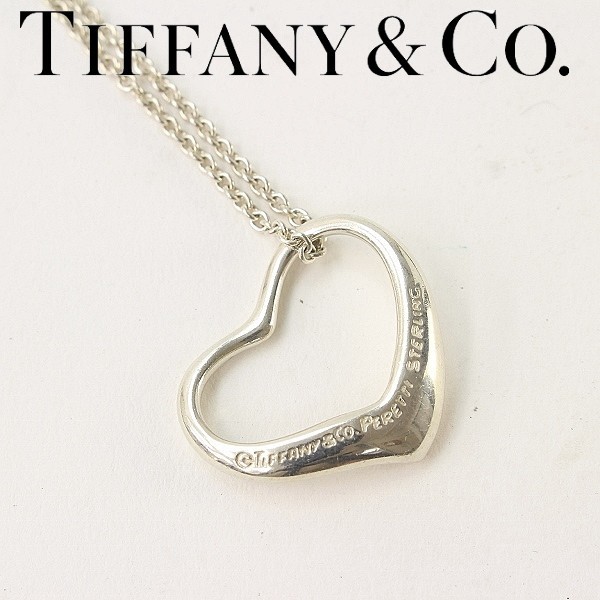 公式】 エルサ オープンハート ティファニー Co & ○Tiffany