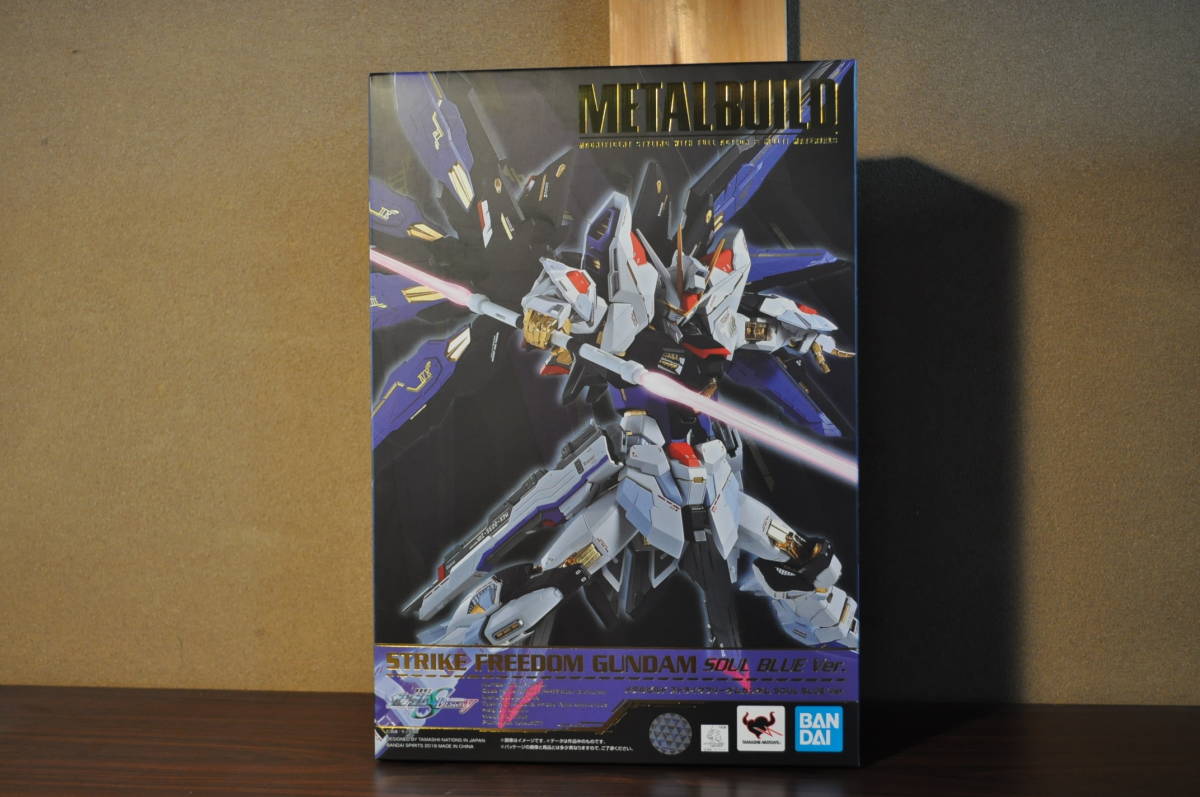 新品未開封 METAL BUILD ストライクフリーダムガンダム SOUL BLUE