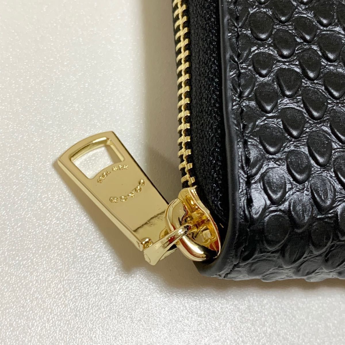 COACH エンボスドスネークレザー 長財布 F53659 ブラック|PayPayフリマ