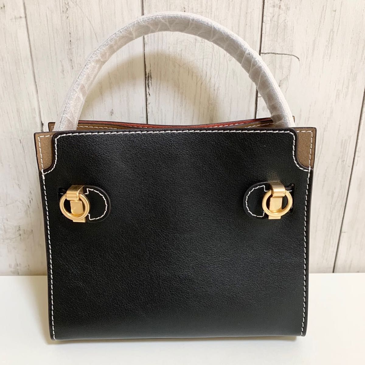 Tory Burchトリーバーチ リー ラジウィル プチ ダブルバッグ Tory Burchトリーバーチ リー ラジウィル プチ ダブルバッグ