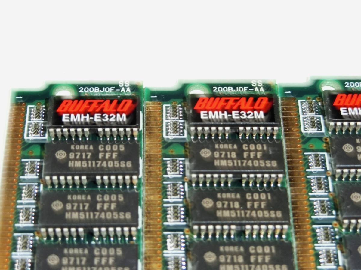 BUFFALO製 EMH-E32M ４枚セット Xa16/W30、Xa16/W16など対応品_画像2