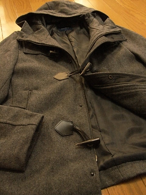  состояние хорошее  ...！... On  Station  （ мужской ...） блузон  　 пиджак 　...  полный  пальто 　 темный    серый  кузов 　 размер  ０２（Ｍ состояние  ）