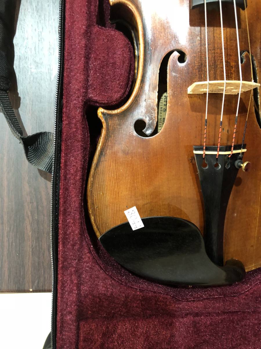 скрипка Германия производства Old скрипка FRITZ BAUER 4/4 совершенно полное обслуживание! комплект цена примерно 70 десять тысяч иен! подведение счетов ликвидация запасов поэтому. совершенно красные буквы . выставляется!