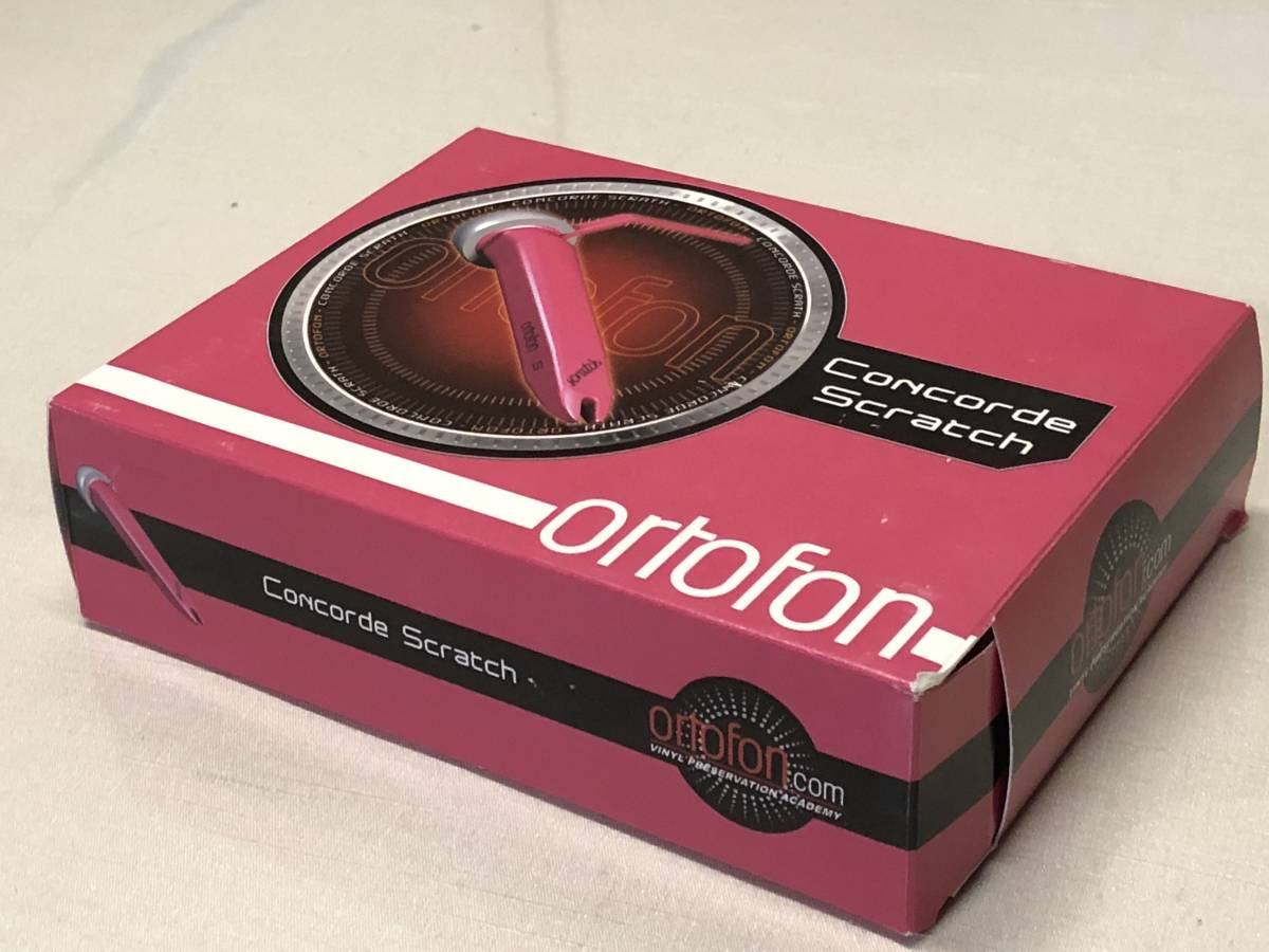 [ used beautiful goods cartridge ]ortofon CONCORDE SCRATCH