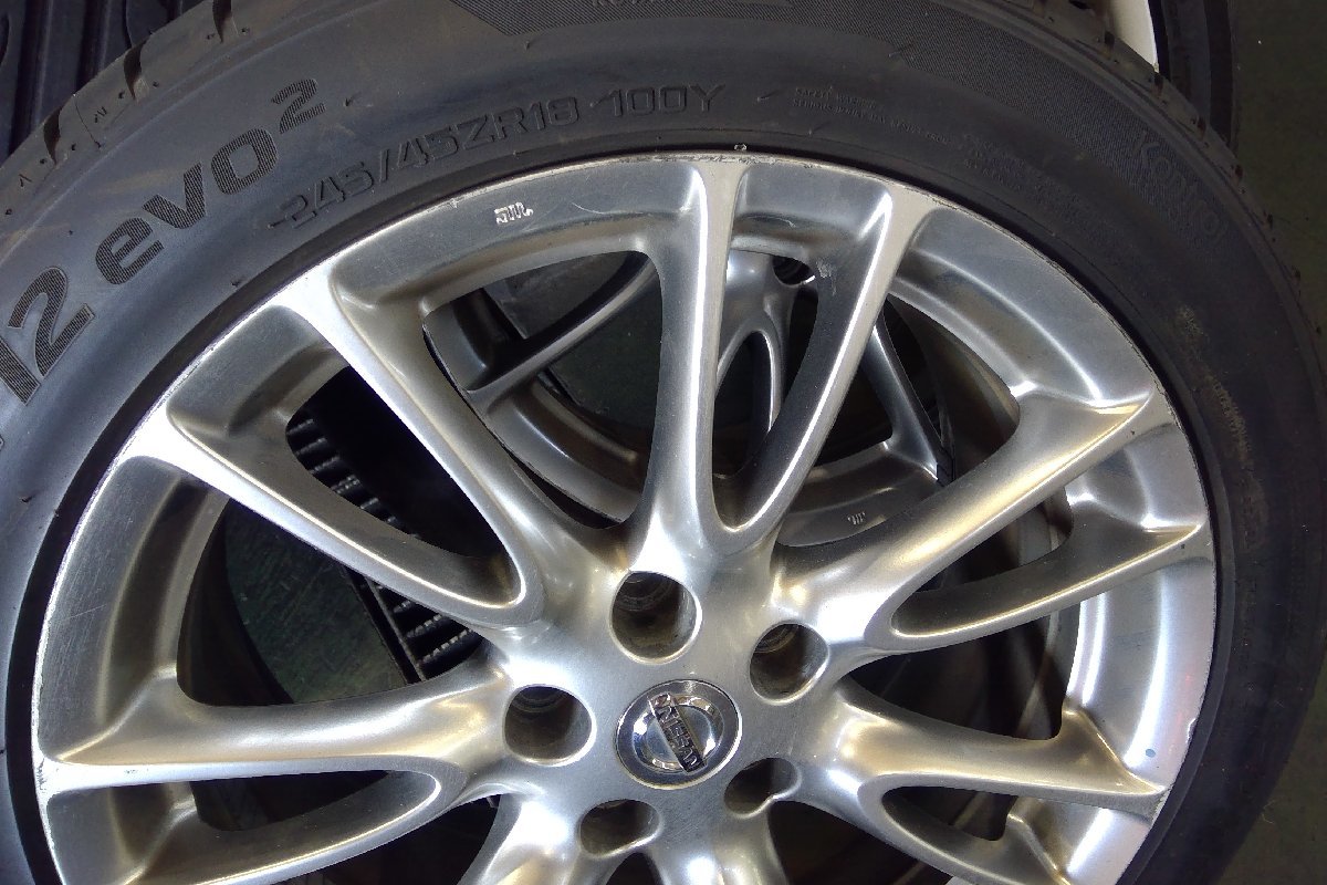 日産 純正 ホイール 18インチ 18×7.5j 8.5j-