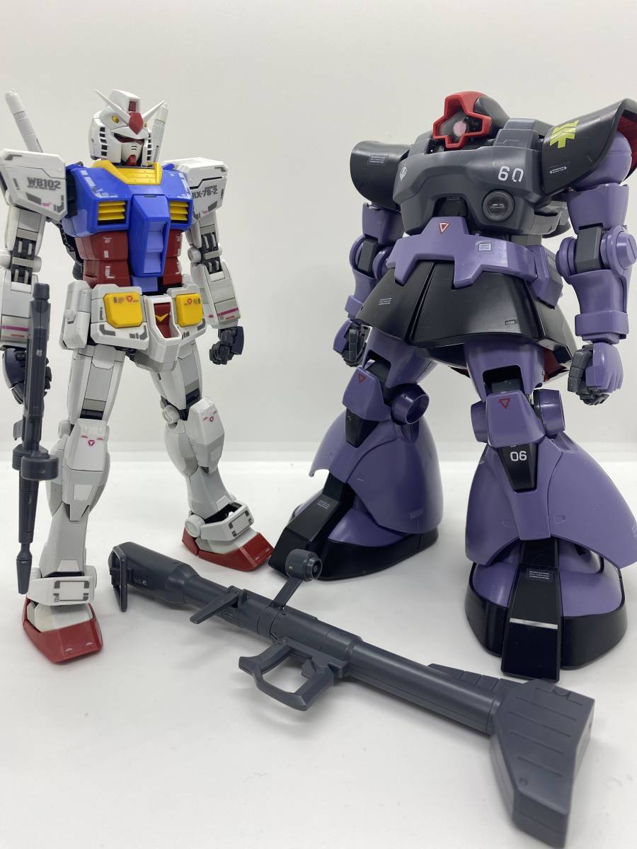 Yahoo!オークション - MG ガンダムver3.0 ドムver1.0 2体セット