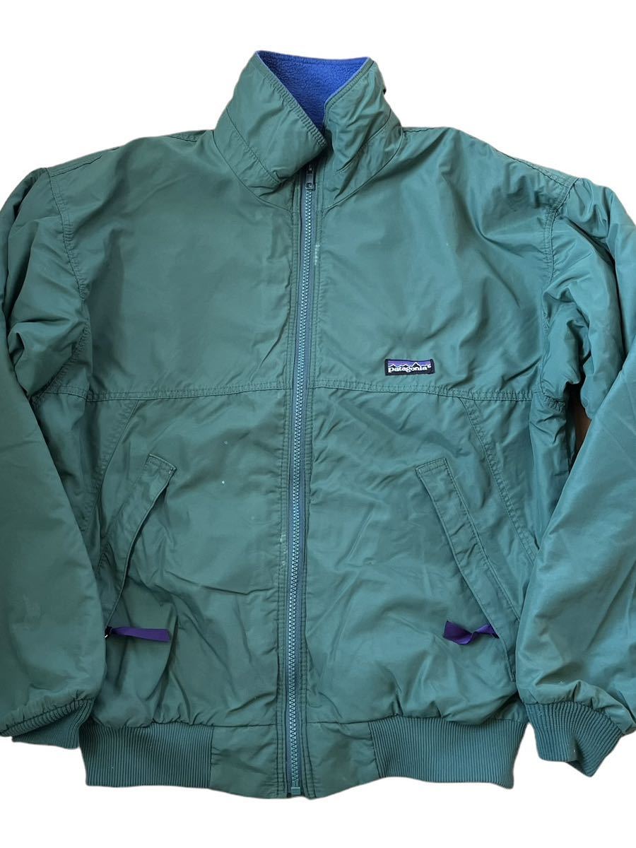 定番人気！ 92年製 patagonia ハンターグリーン S シェルドシンチラ