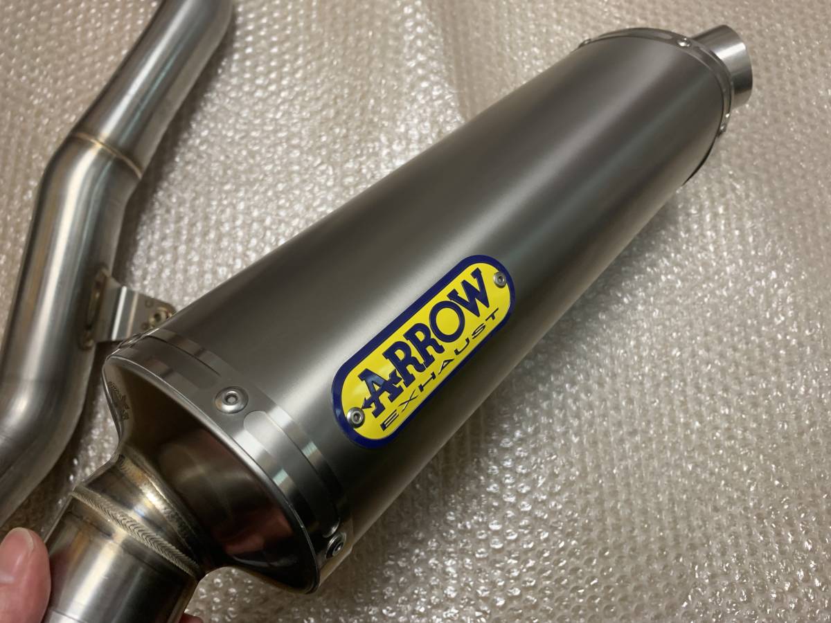 売れ筋アイテムラン 廃盤品 新品未使用 アローARROWチタンサイレンサー