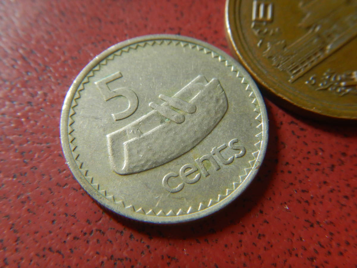外国・フィジー／５セント白銅貨（1979年） 230123の画像3