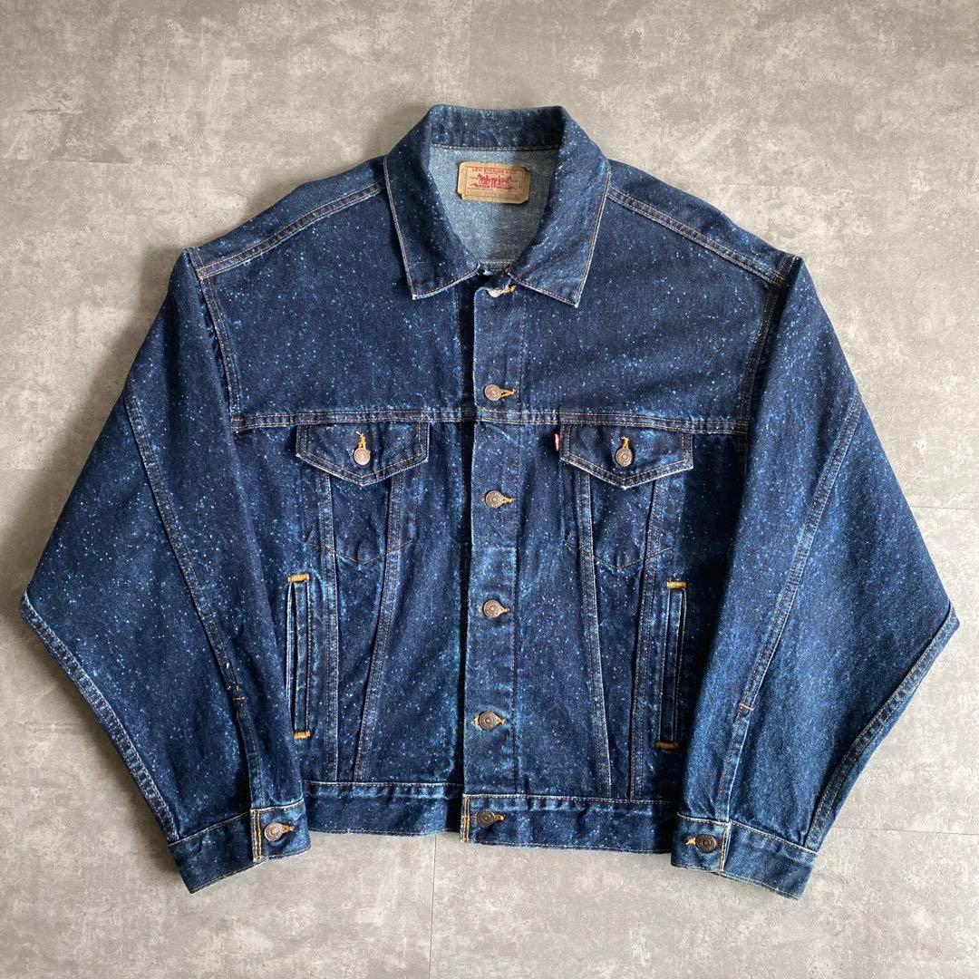 極上 濃紺 80s ビンテージ USA製 Levis リーバイス 70507 ギャラン