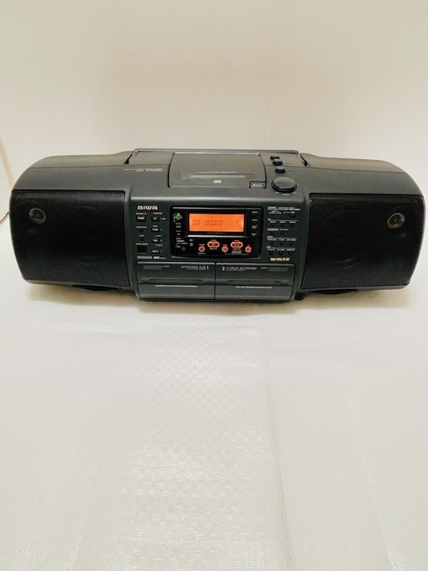 AIWA/アイワ シュトラッサー CSD-SR80 CD/カセット/ラジオ(ラジカセ)｜売買されたオークション情報、yahooの商品情報を