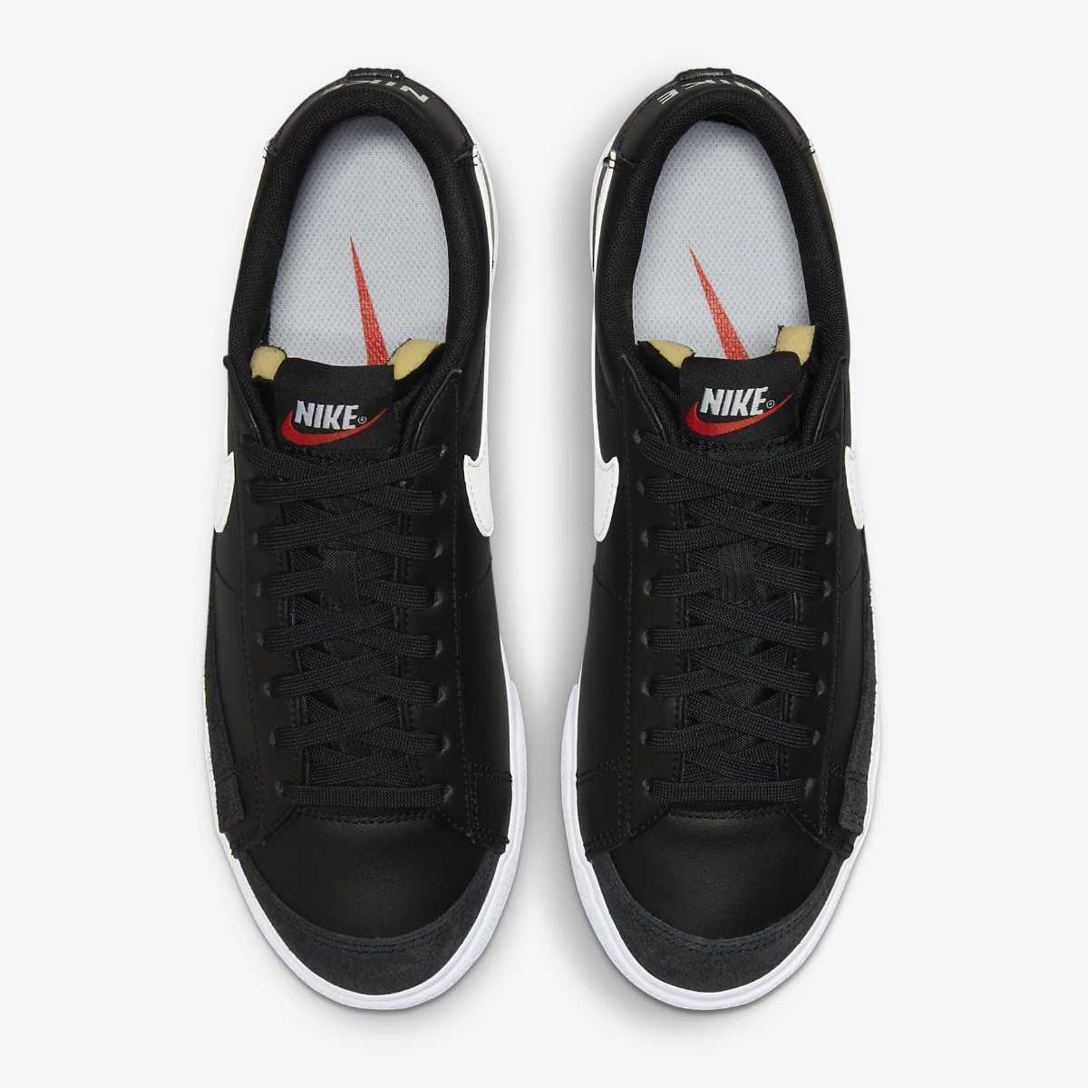 27cm ナイキ ブレーザー ロー プラットフォーム 黒/白 DJ0292-001 NIKE W BLAZER LOW PLATFORM _画像3