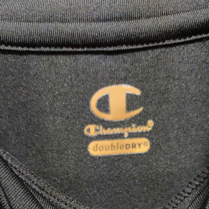 Champion　チャンピオン　 半袖　アンダーシャツ　インナーシャツ　 BLACK　メンズ　LL 