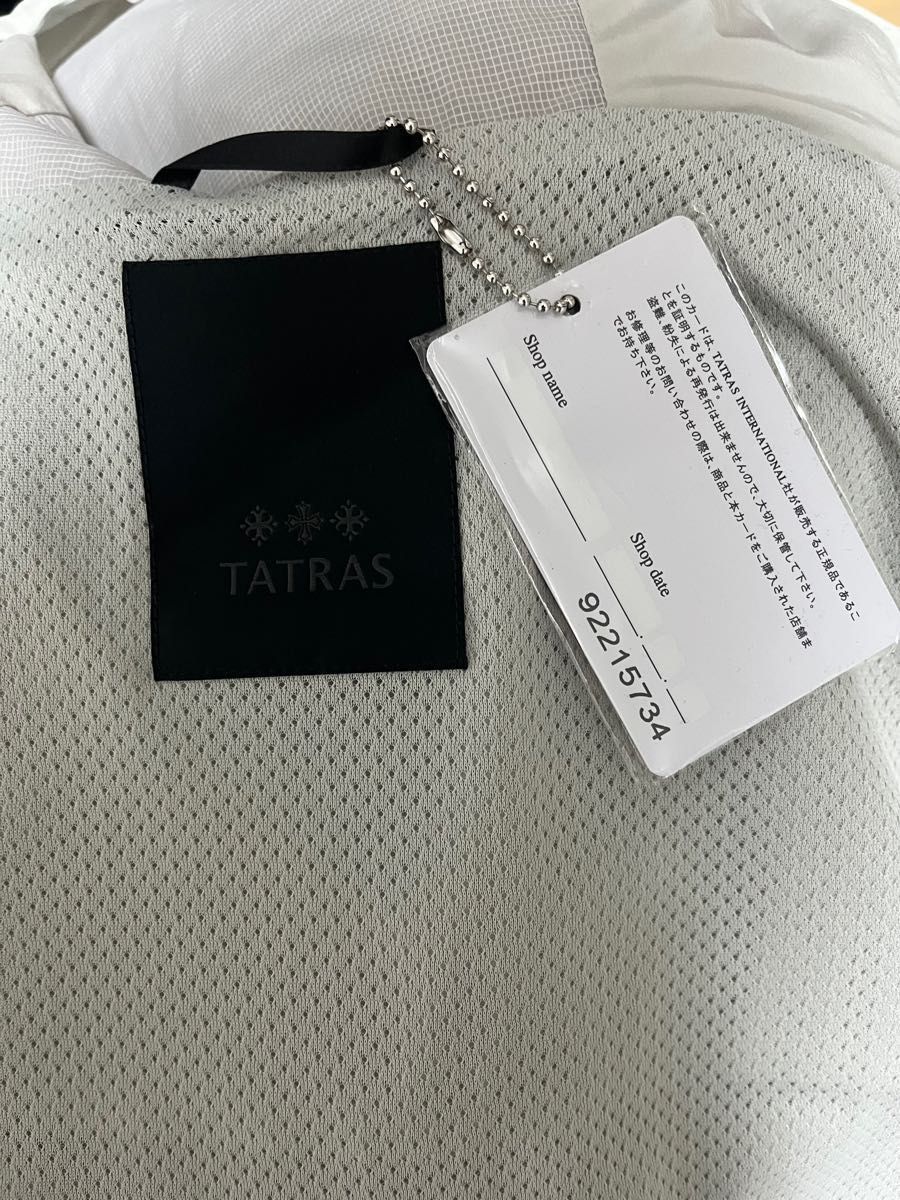 大人気 【新品未使用】TATRAS タトラス Sサイズ ブルゾン ホワイト 02