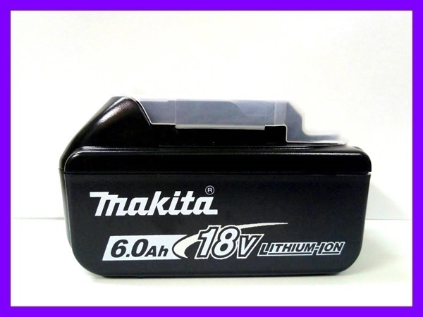 マキタ 18V リチウムイオンバッテリー BL1860B[6.0Ah] (A-60464)×1個【日本国内・マキタ純正品・新品/未使用】