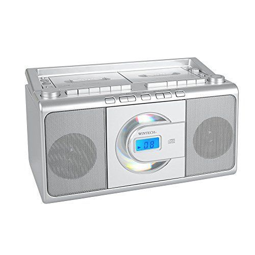 【人気急上昇】 WINTECH CDダブルラジカセ(FMワイドバンド対応) シルバー CDR-W70 その他 【人気急上昇】 WINTECH CDダブルラジカセ(FMワイドバンド対応) シルバー CDR-W70 その他