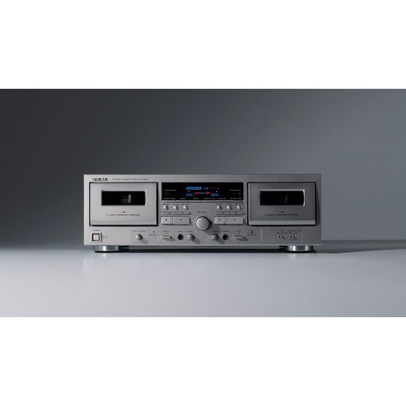 オープニング 大放出セール TEAC ダブルカセットデッキ W-1200(S