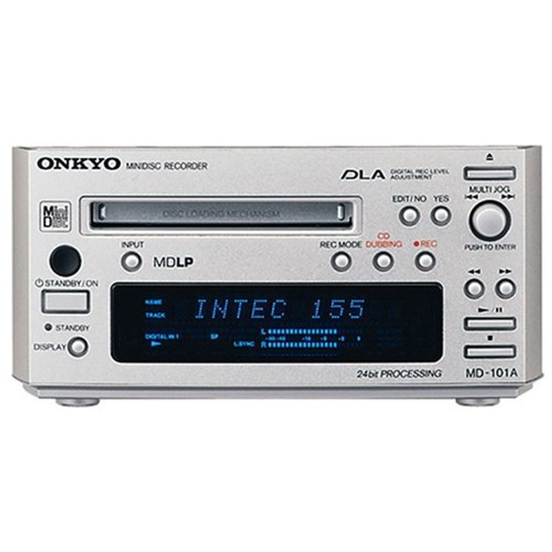 ONKYO INTEC155 MDデッキ MD-101A(S) /シルバー