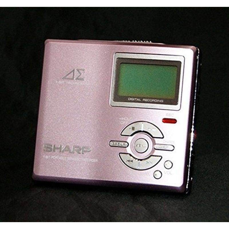 SHARP 1ビットポータブルMDレコーダー MD-DR77-S ジャンク