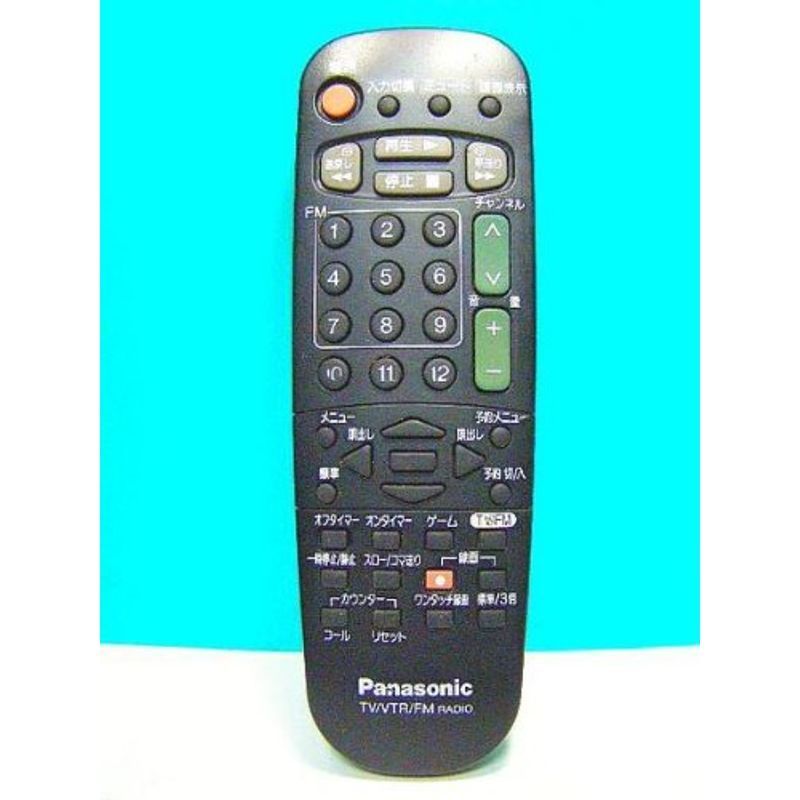 パナソニック TV・VTR・FMリモコン TNQ70468