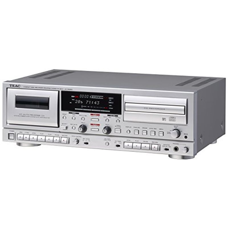 TEAC CDレコーダー/カセットデッキ シルバー AD-RW950-S