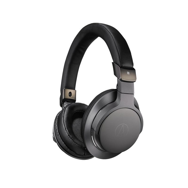 Audio-Technica ATH-SR6BTBK Bluetooth ワイヤレス オーバーイヤー ヘッドホン マイク&コントロール付き