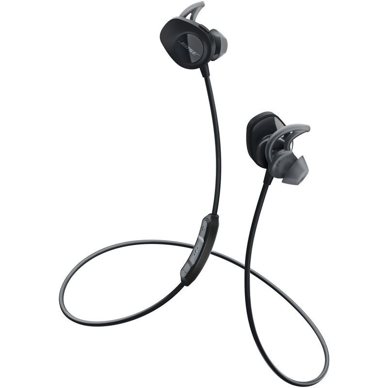 Bose SoundSport wireless headphones ワイヤレスイヤホン Bluetooth 接続 マイク付 ブラック 防