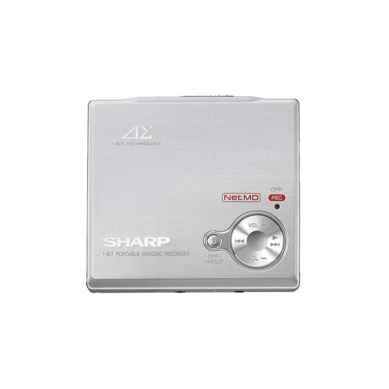 SHARP Net MD対応1ビットポータブルMDレコーダー IM-DR80-S