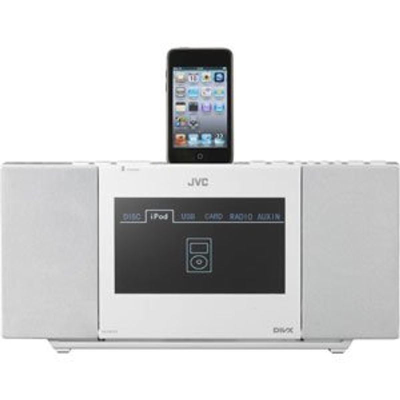 JVC NX-PB15V-W iPod対応DVDポータブルシステム ホワイト