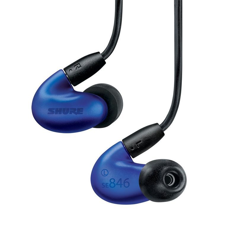 SHURE イヤホン SEシリーズ SE846 カナル型 ブルー SE846BLU-A 国内正規品