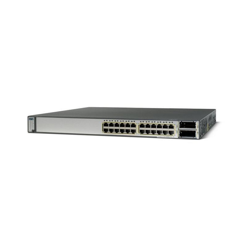 CISCO Catalyst 3750E-24TD-E スタッカブル マルチレイヤ 10Gイーサネットスイッチ WS-C3750E-24TD_画像1