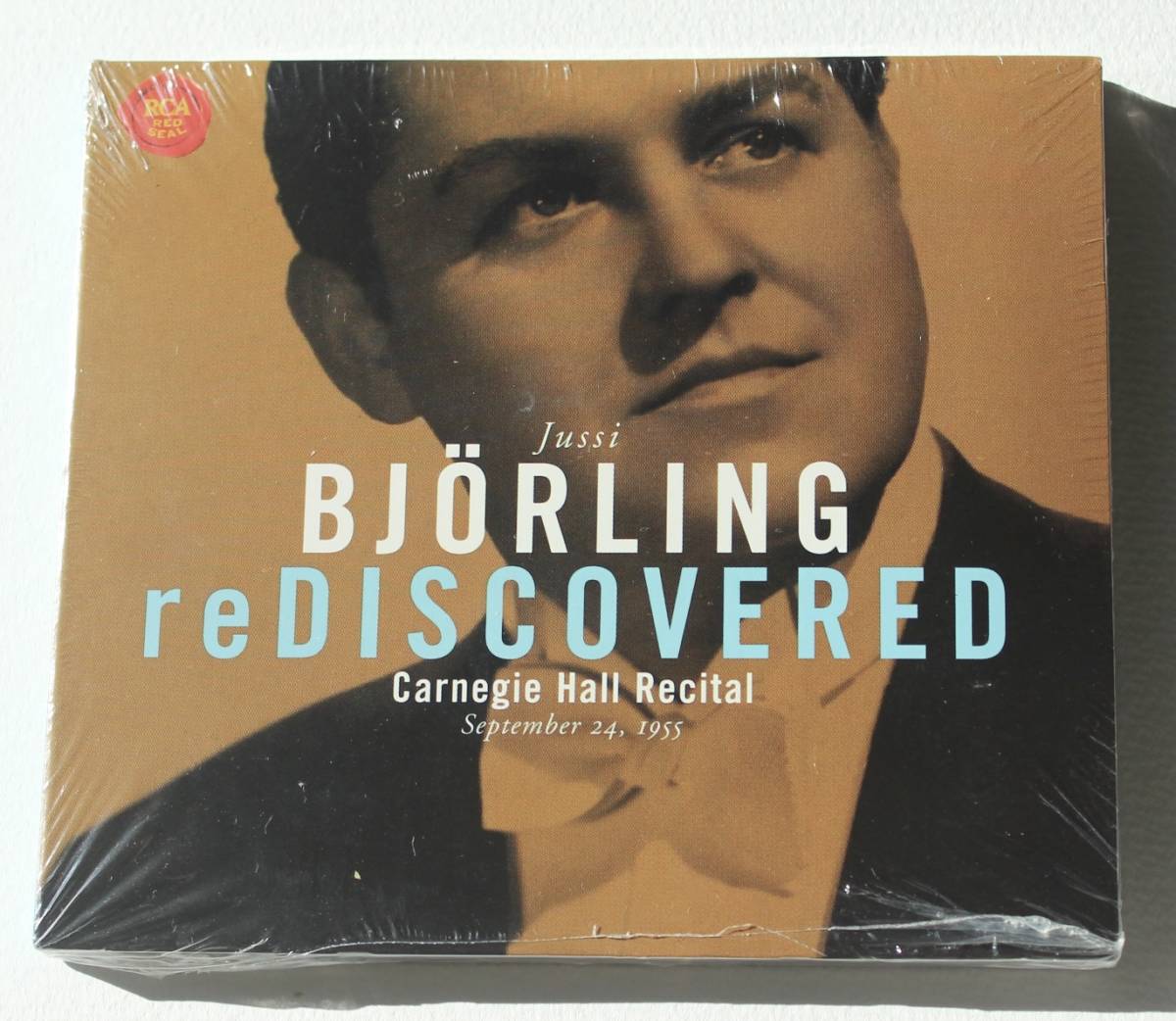 Jussi Bjoerling『Rediscovered: Carnegie Hall Recital, September 24, 1955』_画像1