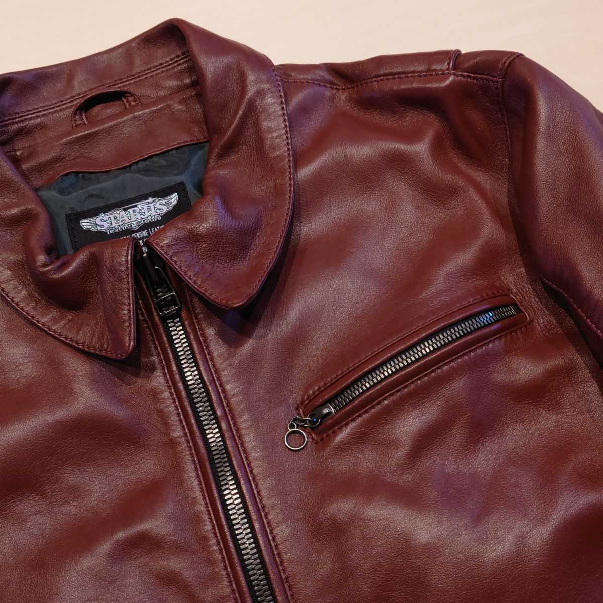 Starjis Leather Studio レザージャケット 本革 ライダースジャケット スタージスレザースタジオ 2301