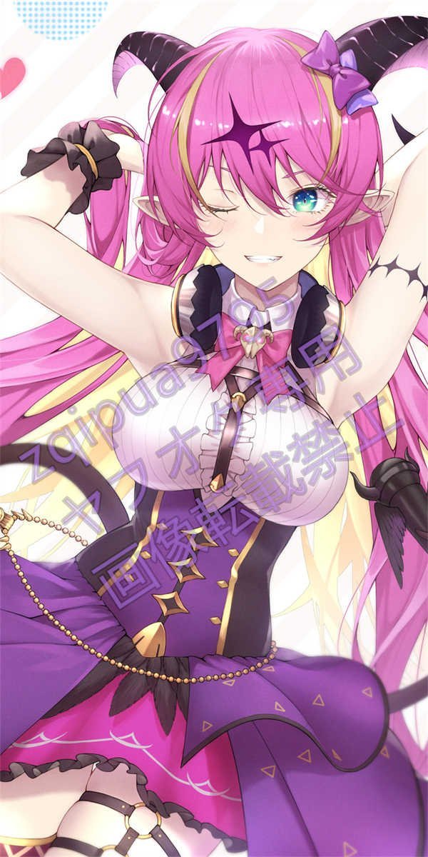 ヤフオク! - 【ホロライブ】魔乃アロエ/超厚手/大判タオル&バスタオル/...