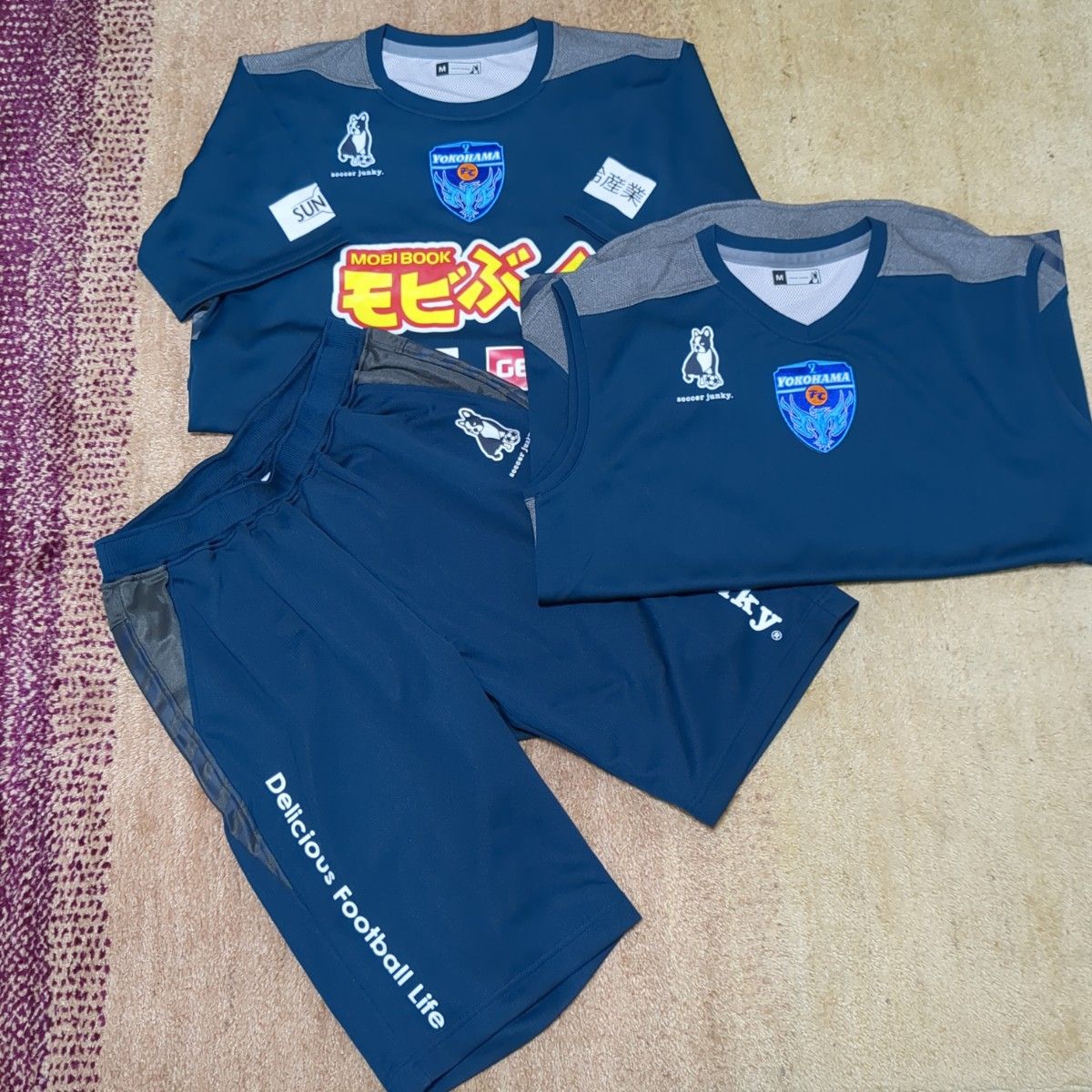 3点セット 横浜FC サッカージャンキートレーニングセット|PayPayフリマ