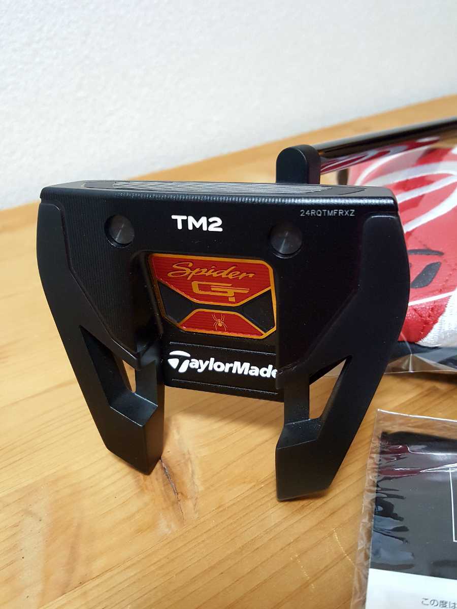超美品・ラウンド未使用】テーラーメイド スパイダー GT ブラック