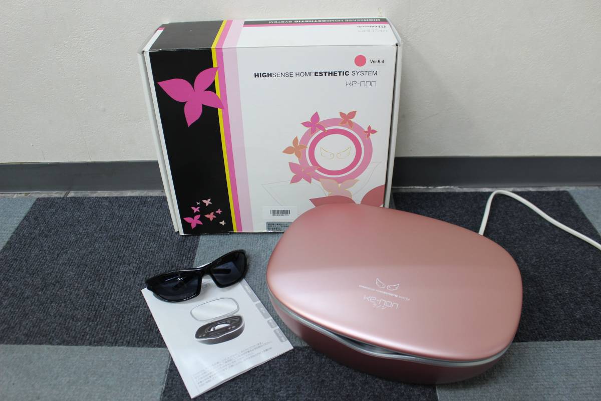110 エムテック KE-NON ケノン フラッシュ式脱毛器 NIPL-2080 Ver8.0