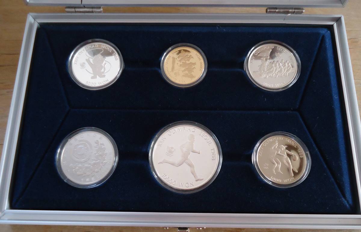 高評価のクリスマスプレゼント 1988年 ソウルオリンピック 記念硬貨