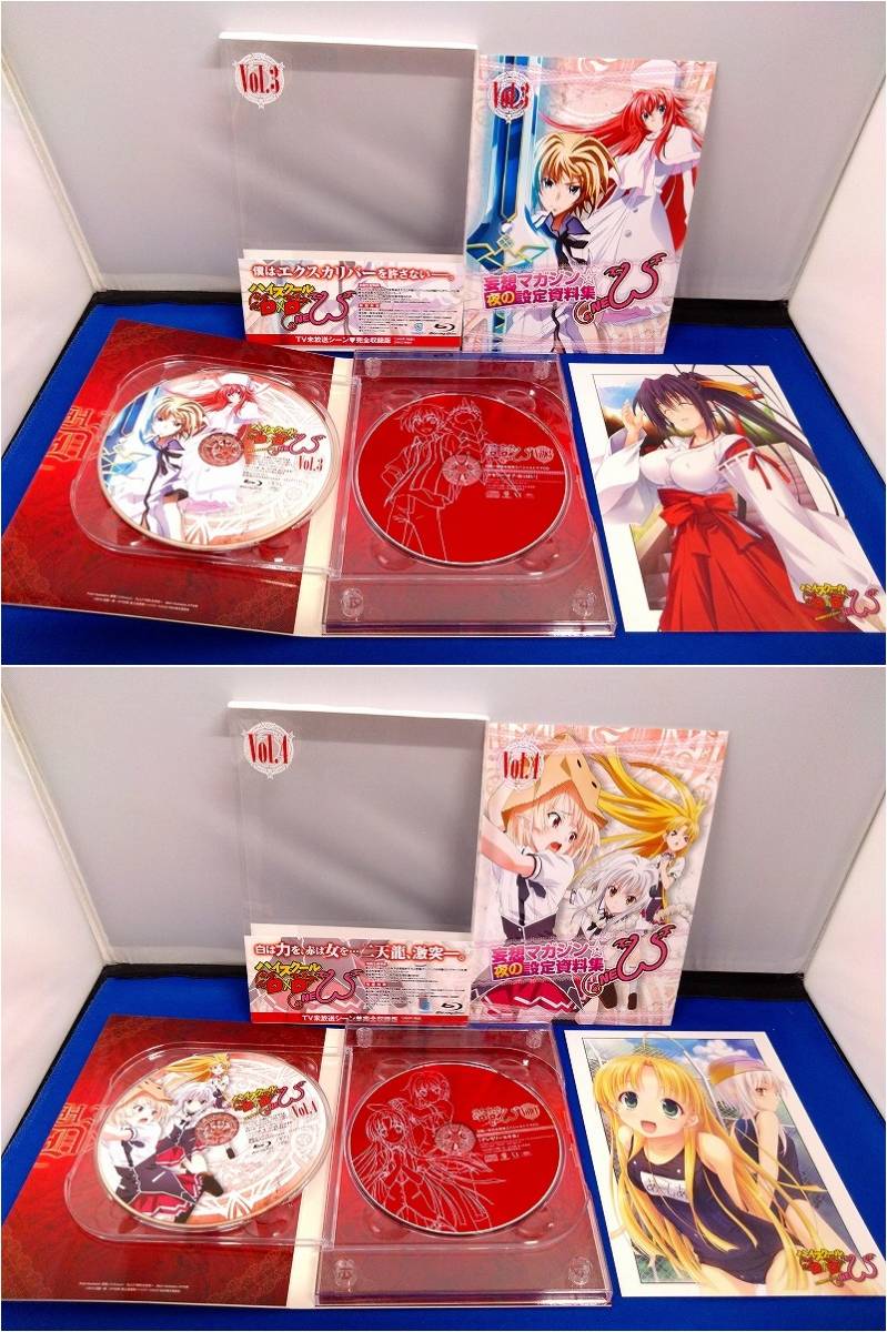 Blu-ray アニメ ハイスクールD×D NEW 全6巻セット 初回生産 0741(中古