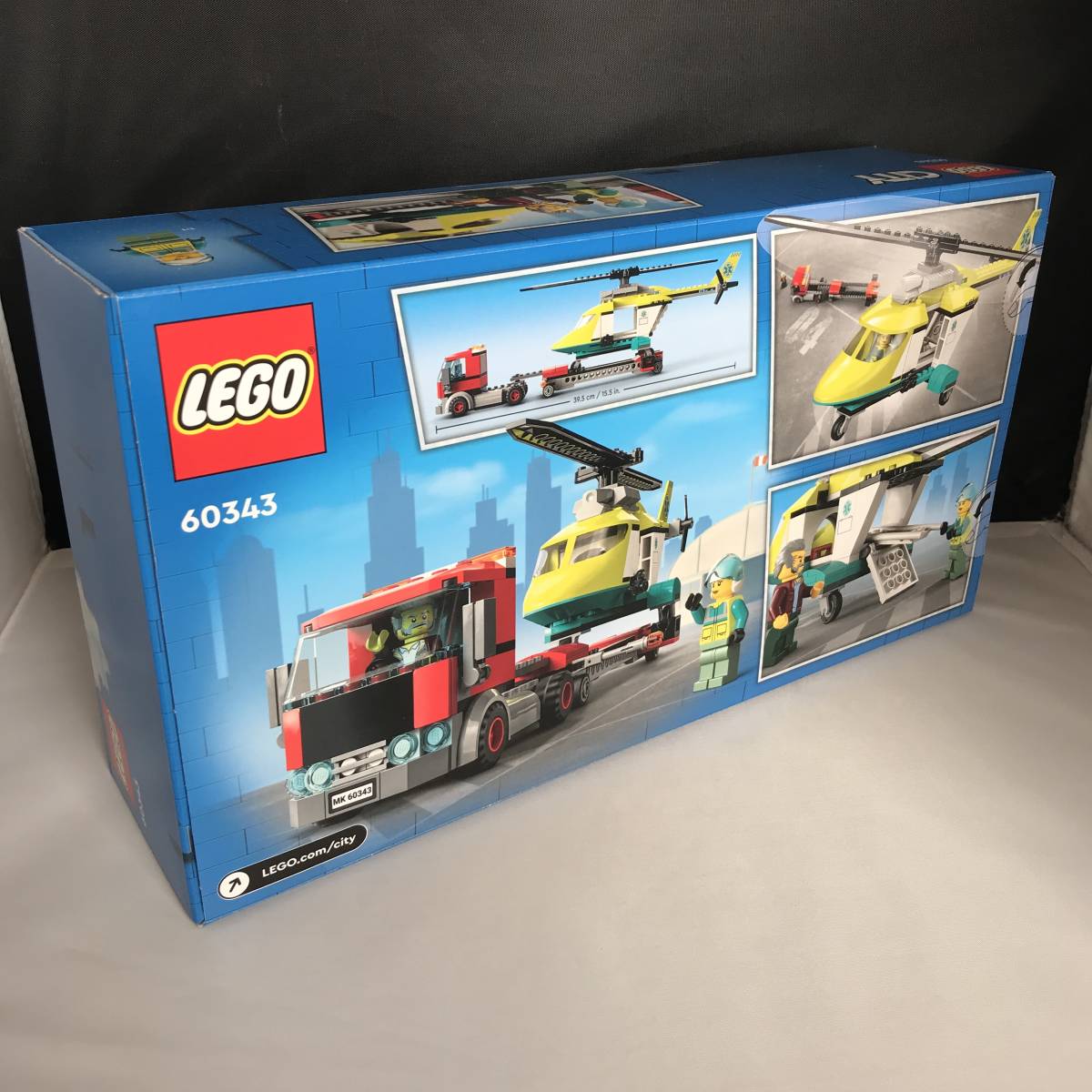 【送料無料】【匿名配送】【新品】レゴ(LEGO) シティ レスキューヘリコプター輸送トラック 60343_画像2