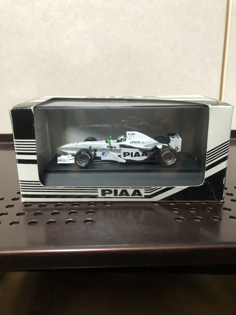 1800 ミニカー PIAA 1/43 高木虎之介 0 PIAA 中嶋レーシング Wタイトル獲得記念オリジナルモデル 模型 完成品_画像1