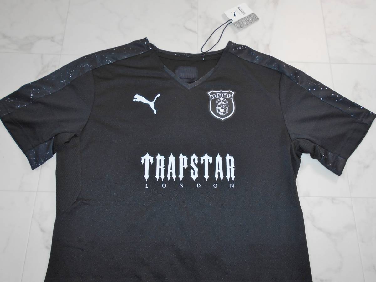 レア 新品 TRAPSTAR LONDON ブラック Tシャツ S コラボ ブランド限定品 