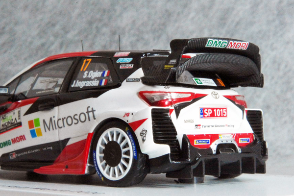 ● 1/43 トヨタ 〓 ヤリス WRC / S.オジェ【 ラリー モンッア 優勝 】〓 TOYOTA Yaris_画像9