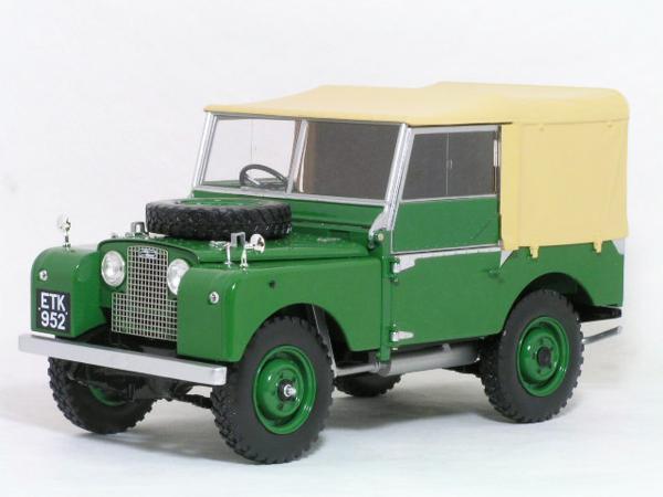 ● 1/18 ランド ローバー 〓 シリーズ 1 (1948) / ダーク グリーン 〓 Land Rover