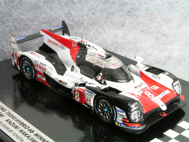 ● 1/43 トヨタ 〓 TS050 / ガズーレーシング 2018年ルマン優勝記念特注 〓 TOYOTA_画像7