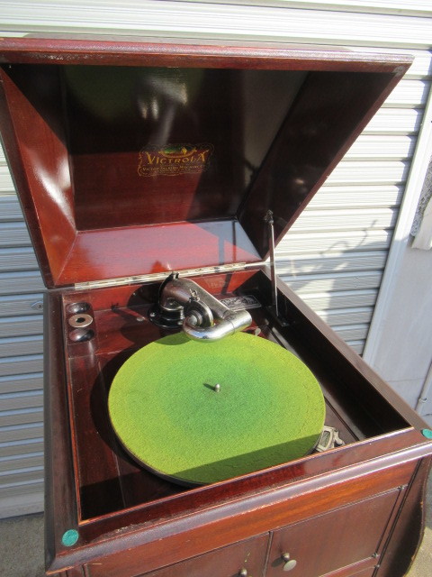 [ Aichi store ]#VICTOR# gramophone Victrola/ creel to roller VV-80 SP record record attaching 1924 year Aichi outskirts our company delivery / receipt welcome antique / antique 