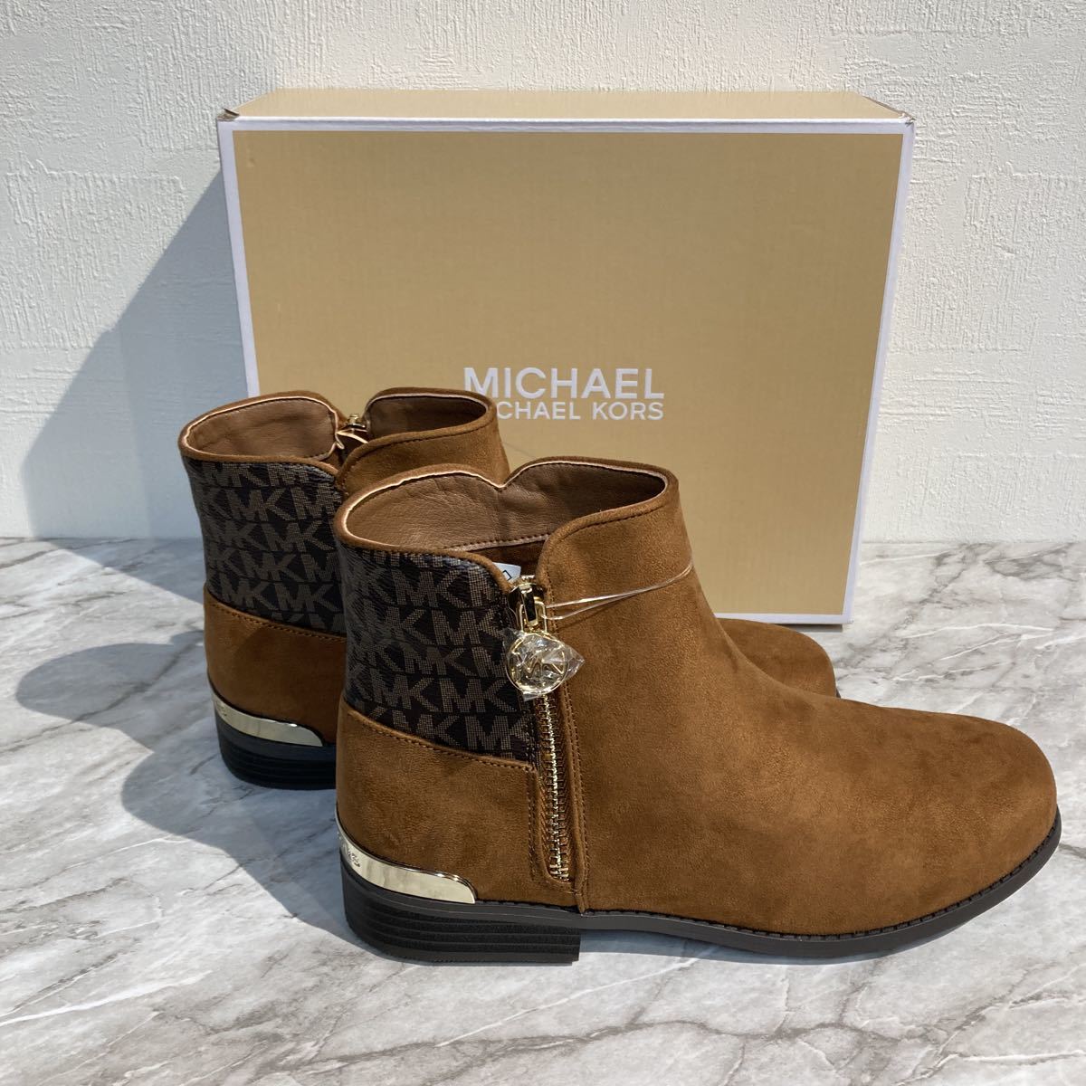 新品未使用品】MICHAEL KORS マイケルコース ショートブーツ 23.5cm
