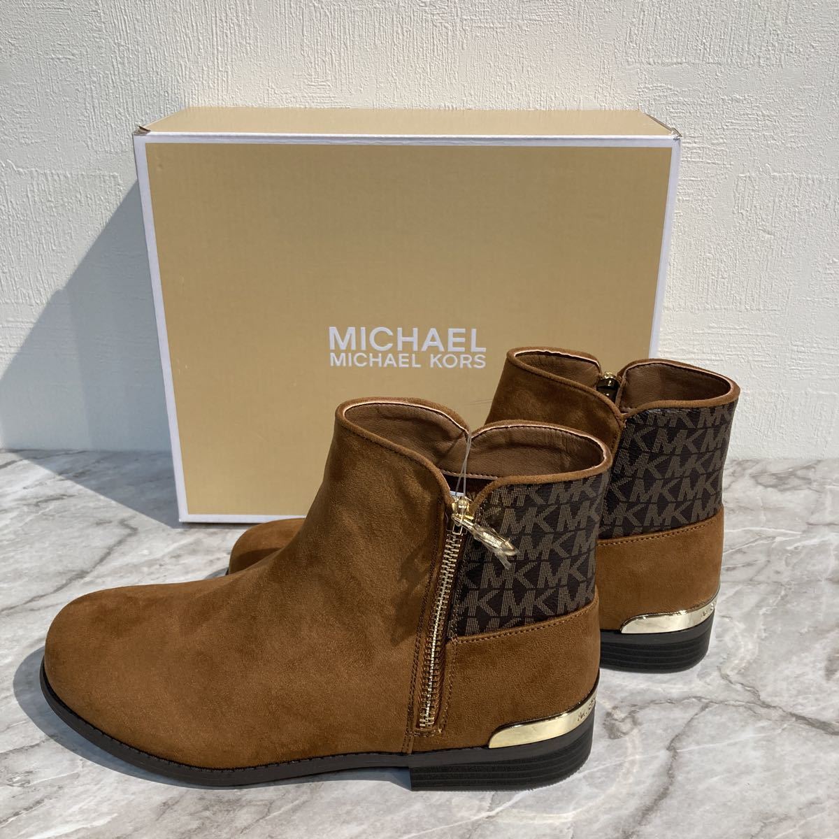 新品未使用品】MICHAEL KORS マイケルコース ショートブーツ 23.5cm