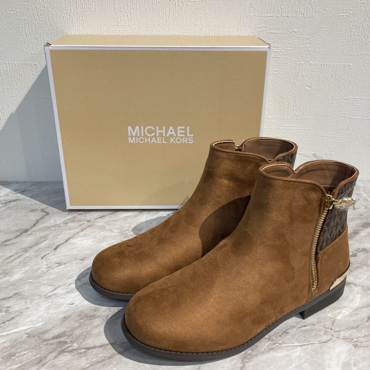新品未使用品】MICHAEL KORS マイケルコース ショートブーツ 23.5cm