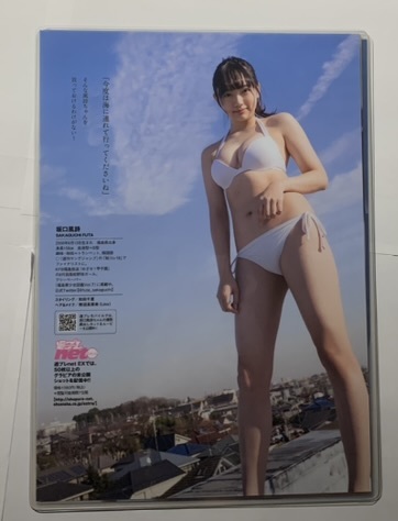 【厚手ラミネート加工】坂口風詩 水着 雑誌切り抜き ６ページ 週刊プレイボーイ ２０１９年頃【グラビア】-０１２５０１の画像6